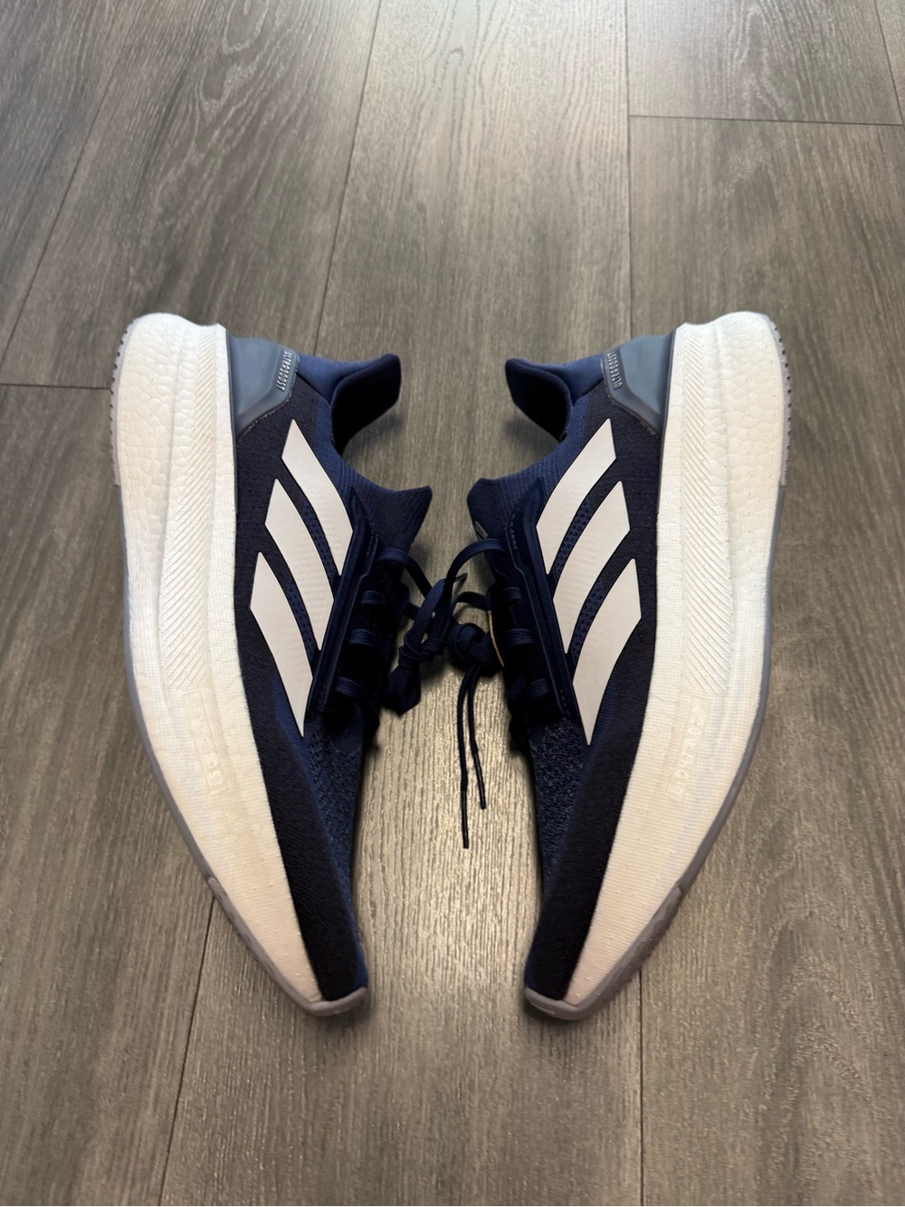 Adidas Ultraboost 5x Running Shoes Dark Blue Cloud White Men’s Size 13 JI3385